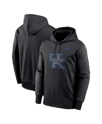 Nike Men's Black Kentucky Wildcats Color Pop Performance Fleece Pullover Hoodie