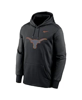 Nike Men's Black Texas Longhorns Color Pop Performance Fleece Pullover Hoodie