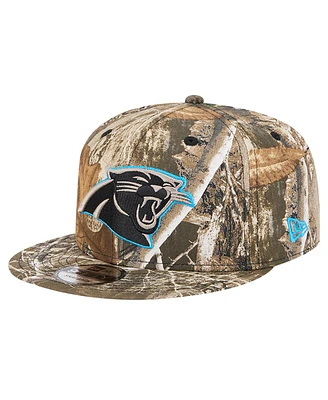 New Era Men's Realtree Camo Carolina Panthers Active 9FIFTY Snapback Hat