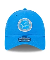 New Era Men's Blue Detroit Lions 2024 Sideline 9TWENTY Adjustable Hat