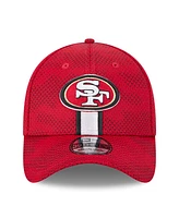 New Era Men's Scarlet San Francisco 49ers 2024 Sideline 39THIRTY Flex Hat