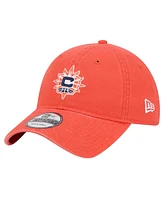 New Era Men's and Women's Orange Connecticut Sun Core Logo 9TWENTY Adjustable Hat