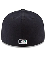 New Era Men's Navy Seattle Mariners National Baseball Hall of Fame Low Profile 59FIFTY Fitted Hat