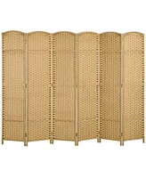 Streamdale Furniture Folding Room Divider, 5.6' Privacy Screen