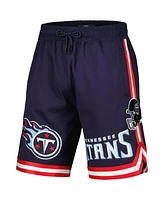 Pro Standard Men's Navy Tennessee Titans Classic Chenille Shorts