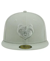 New Era Men's Light Green Memphis Grizzlies Sage Color Pack 59FIFTY Fitted Hat