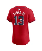 Nike Men's Ronald Acuna Jr. Atlanta Braves Alternate Elite Player Jersey