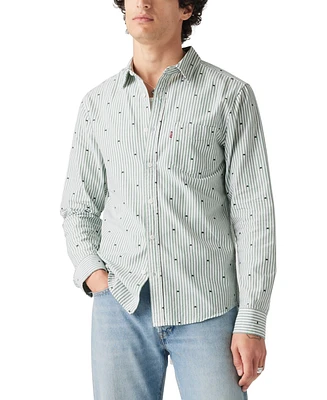 Levi's Men's Classic 1 Pocket Regular-Fit Long Sleeve Shirt