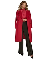 Donna Karan New York Women's Double-Breasted Reefer Coat