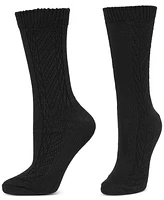 Hue Women's Seed Stitch Boot Socks, Pack of 2