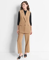 Dkny Women's Sleeveless Notched-Lapel Blazer