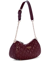 Guess Kori Top Zip Medium Quilted Shoulder Bag