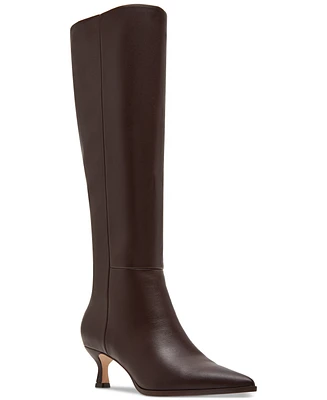 Madden Girl Debut Knee-High Kitten-Heel Dress Boots