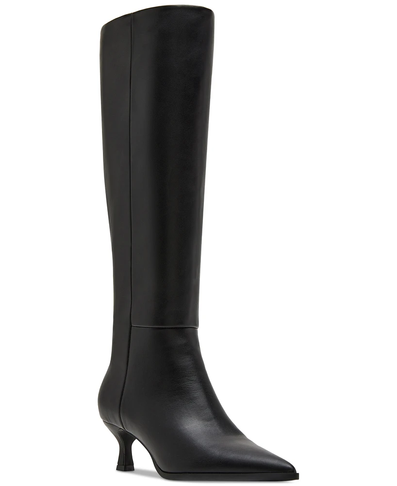 Madden Girl Debut Tall Kitten-Heel Dress Boots