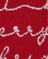 Skl Home Merry and Bright Jacquard Cotton 2-Pc Hand Towel Set, 16" x 25"