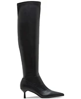 Madden Girl Deserai Over-The-Knee Kitten Heel Boots