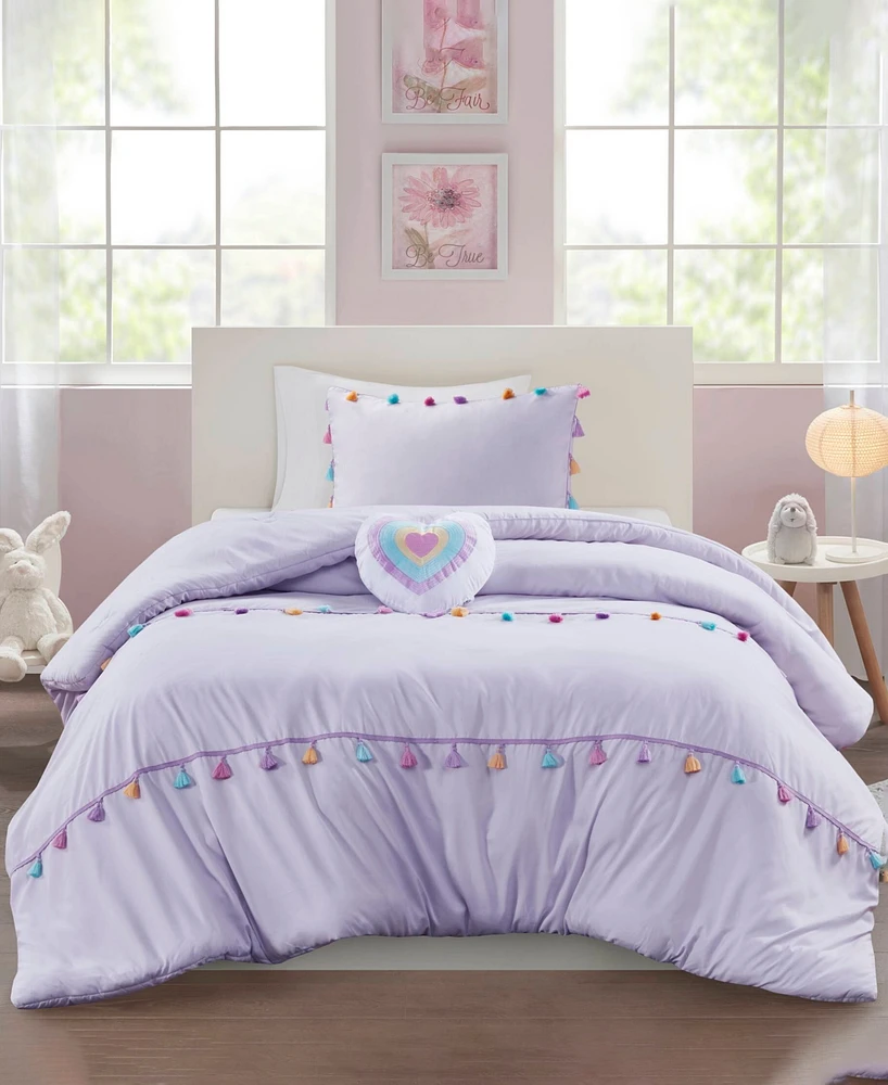 Mi Zone Kids Tessa Tassel -Pc. Comforter Set