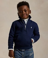 Polo Ralph Lauren Toddler and Little Boys Fleece Quarter-Zip Pullover Sweatshirt