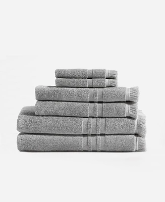 Sunday Citizen Fringed 6-Pc. Bath Towel Set