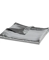 Madison Park Essentials Satin Luxury 4-Pc. Comforter Set, Full/Queen