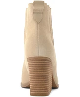 Toms Women's Noa Suede Pull On Wedge Bootie