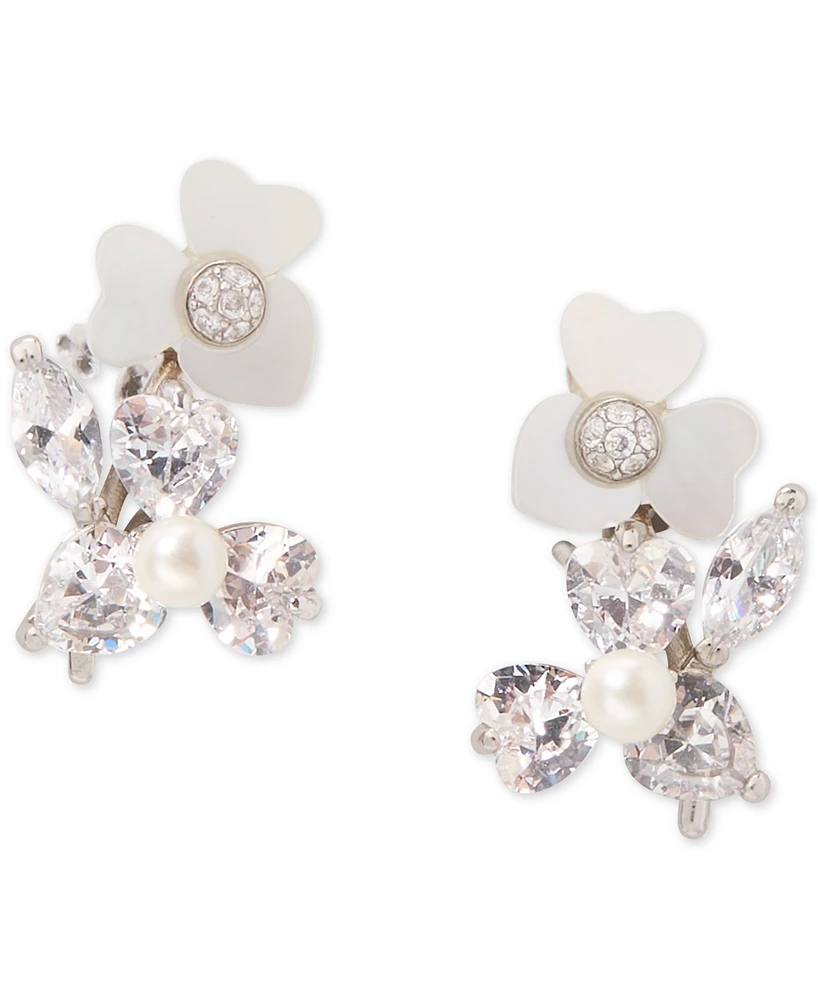 Kate Spade New York Silver-Tone Cubic Zirconia
