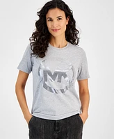 Michael Kors Women's Foil-Logo T-Shirt