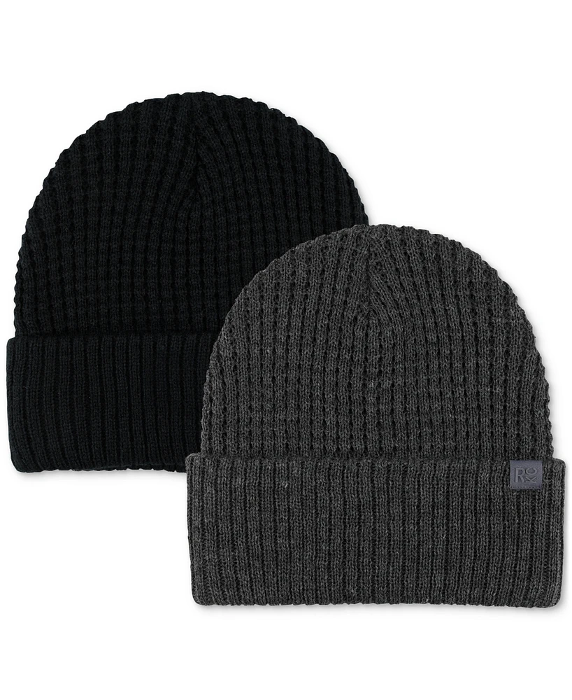 Kenneth Cole Reaction Men's 2pk. Waffle Knit Beanies