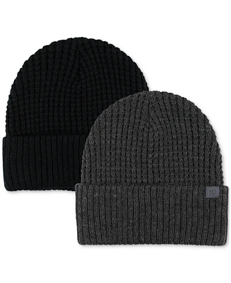 Kenneth Cole Reaction Men's 2pk. Waffle Knit Beanies