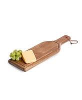 Toscana Botella Acacia Cheese Cutting Board Serving Tray