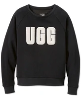 Ugg Women's The Madeline Fuzzy-Logo Crewneck Sweatshirt