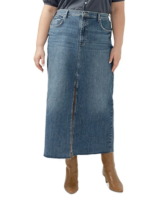 Silver Jeans Co. Plus Denim Skirt