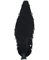 Jeffrey Campbell Fancy-u Mid-Shaft Studded Dress Booties