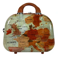 Europe 13-Inch Cosmetic Beauty Case Shoulder Tote