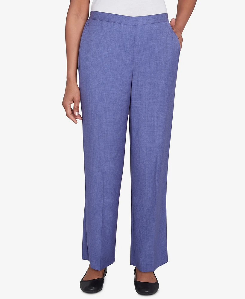 Alfred Dunner Petite Worth Avenue Short Classic Pants