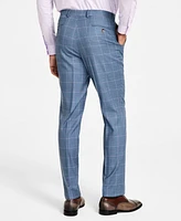 Tayion Collection Men's Classic-Fit Plaid Suit Pants