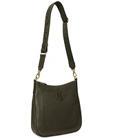 Lauren Ralph Cameryn Pebbled Leather Crossbody