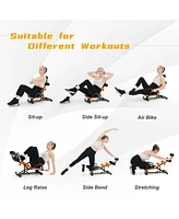 Skonyon Core Fitness Abdominal Trainer Crunch Exercise Bench Machine