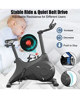 Skonyon Magnetic Resistance Stationary Bike for Home Gym