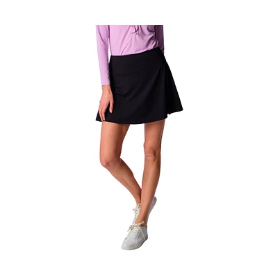 G Lifestyle Clothing Women's Back Yoke Ruffle Skort