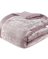 Madison Park Lee Crinkle Velvet 5-Pc. Comforter Set