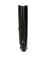 Franco Sarto Women's Billie Wide Calf Pointed Toe Knee High Western Boots