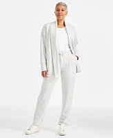 Style & Co Women's Cozy Cardigan Sweatshirt, Created for Macy's