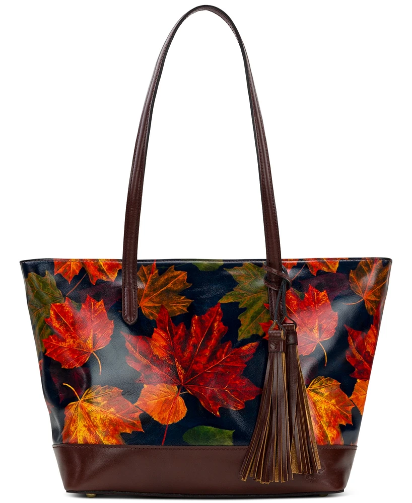 Patricia Nash Verzi Large Leather Tote