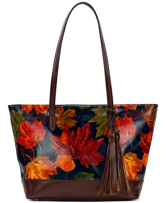 Patricia Nash Verzi Large Leather Tote