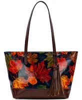 Patricia Nash Verzi Large Leather Tote