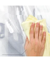 72" W x 78" H 10G Peva Shower Curtain