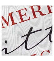 Evergreen Garden Flag Have Yourself a Merry Little Christmas Moire Double Sided Indoor Outdoor Decor 18" x 12.5"