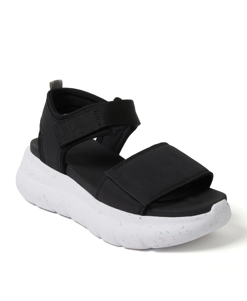 Dearfoams Women's Odell Platform Sandal