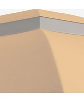 10' x 12' Gazebo Canopy Cover, Beige